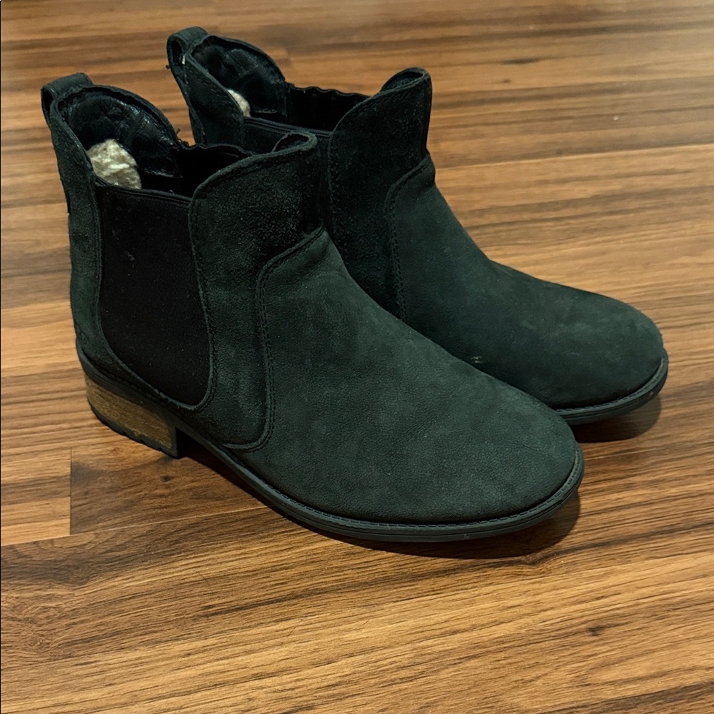 Women’s UGG Black Suede Boots